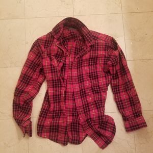 Button up  Plaid shirt